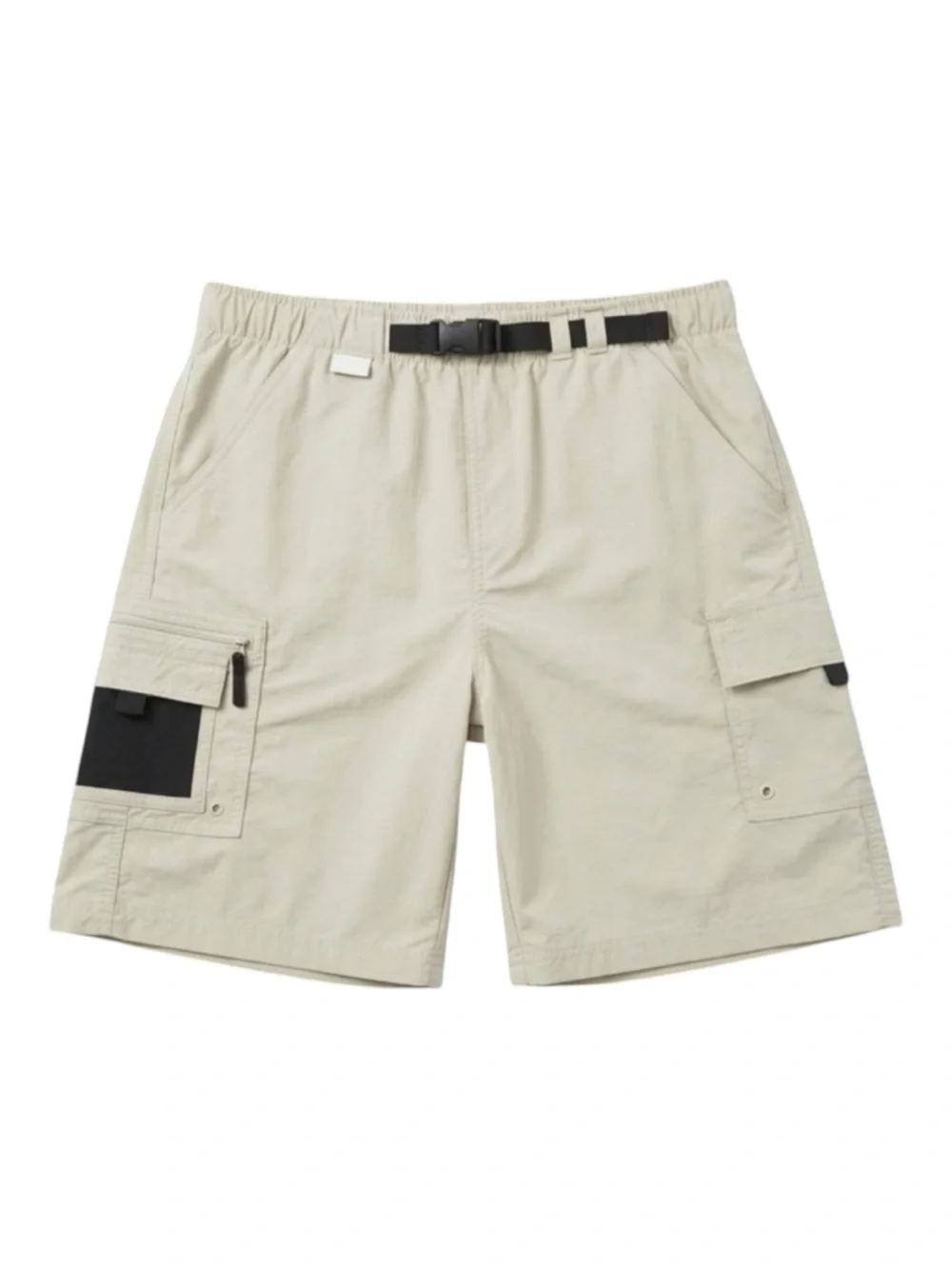 Bimini Bay Casual Classic Preppy Coastal Khaki Minimalist Cargo Swim Trunks M
